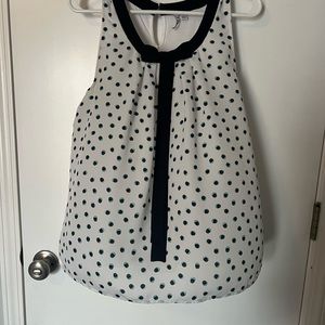 Polka dot blouse